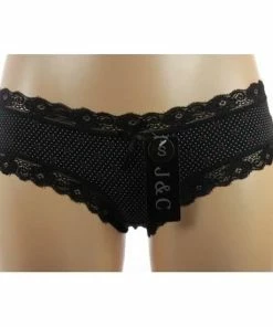 Beeren J&C String / Hipster Katoen Spikkel - S - Blauw -lingerie-dames-badmode Winkel 550x550 109