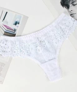 Gooddy 3 Pack Dames Ondergoed Flower Brazilian™ - Maat L -lingerie-dames-badmode Winkel 550x550 130