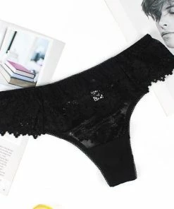 Gooddy 3 Pack Dames Ondergoed Flower Brazilian™ - Maat L -lingerie-dames-badmode Winkel 550x550 132