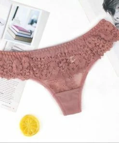 Gooddy 3 Pack Dames Ondergoed Flower Brazilian™ - Maat L -lingerie-dames-badmode Winkel 550x550 134