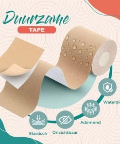 Sasive - BoobTape - Boob - Tape - 5CM - Sand -lingerie-dames-badmode Winkel 550x550 294