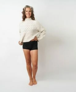 Moodies Period Undies Moodies Undies - Menstruatie- En Incontinentie Ondergoed - Bamboe Boyshort - Heavy/overnight Kruisje - Zwart - Maat XL -lingerie-dames-badmode Winkel 550x550 98