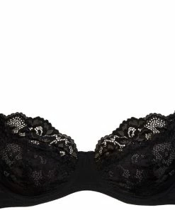 After Eden Recycled Beugelbeha - Zwart - Maat 75C