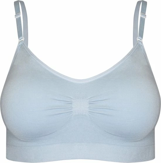 MAGIC Bodyfashion Comfort Bra Spaghetti Straps Bamboo Dames Beha Soft Blue - Maat S 3 MAGIC Bodyfashion Comfort Bra Spaghetti Straps Bamboo Dames Beha Soft Blue - Maat S