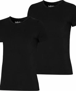 Apollo Bamboo T-shirts | MAAT M | 2-pack Heren T-shirts | Zwart