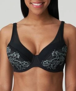 PrimaDonna Twist Rose Sauvage Voorgevormde Beugel Bh 0242080 Zwart - Maat 85E