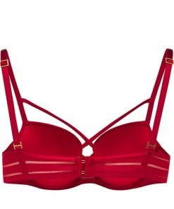 SAPPH - Rosie Voorgevormde BH Rood - Maat 90D - Rood - Met Beugel - Dames -lingerie-dames-badmode Winkel 550x573