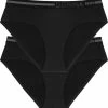 Dorina Hipster - Menstruatie Ondergoed - 2-pack - M - Zwart