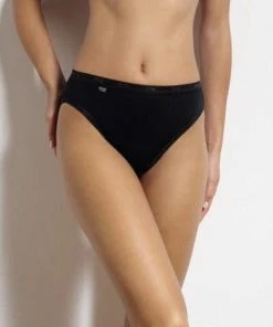 Sloggi Basic+ Dames Tai Slip - Zwart - Maat 40 -lingerie-dames-badmode Winkel 550x578 3