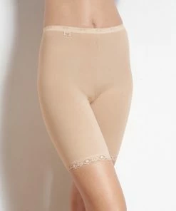 Sloggi Basic+ Dames Short Lange Pijp - Huidskleur - Maat 46 -lingerie-dames-badmode Winkel 550x579