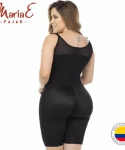MARIAE 9277 |COLOMBIAANSE LIPO/BBL FAJA| SHAPEWEAR VAN HOGE COMPRESSIE POWERNETSTOF|EXTRA GETAILLEERD| BREDE HEUPOMVANG| MAAT L | KLEUR ZWART -lingerie-dames-badmode Winkel 550x580