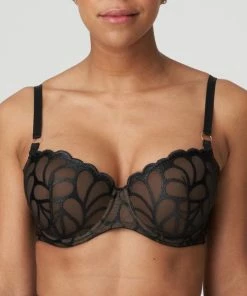 PrimaDonna Twist Aprodisia Voorgevormde Balconette Bh 0242162 Zwart - Maat 85D