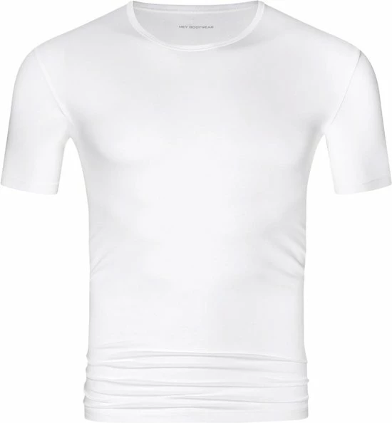 Mey - Dry Cotton O-hals T-shirt Wit - Maat M - Slim-fit 12 Mey - Dry Cotton O-hals T-shirt Wit - Maat M - Slim-fit - Afbeelding 10