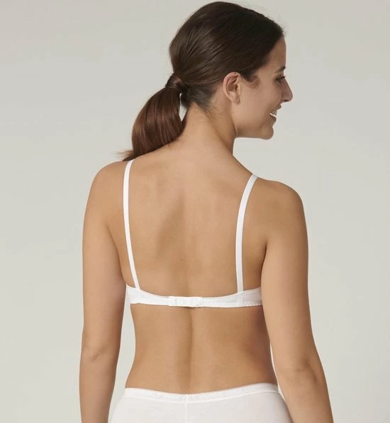Sloggi BH N 24/7 Natural Cotton - Zonder Beugel - 80B - Wit 6 Sloggi BH N 24/7 Natural Cotton - Zonder Beugel - 80B - Wit - Afbeelding 4
