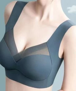 BaykaDecor WiseGoods Luxe Naaldloze BH - Bra - Beha - Kleding Accessoires - Vrouwen - Ondergoed Dames - Bralette - 80D-95C Cup - Sapphire -lingerie-dames-badmode Winkel 550x602 15