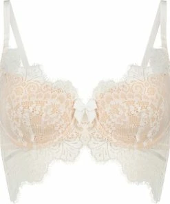 Hunkemöller Dames Lingerie Voorgevormde Longline Beugel Bh Marilee - Wit - Maat D80 -lingerie-dames-badmode Winkel 550x608 6