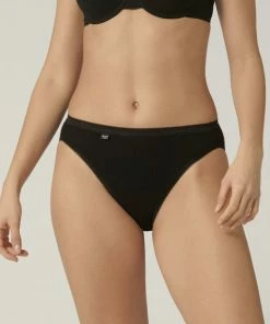 Sloggi Basic+ Dames Tai Slip - Zwart - Maat 40