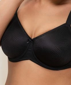 Triumph Essential Minimizer WX Beha - Zwart - Maat D75 -lingerie-dames-badmode Winkel 550x611 16