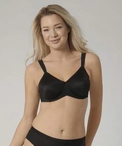 Triumph Essential Minimizer WX Beha - Zwart - Maat D75 -lingerie-dames-badmode Winkel 550x611 20