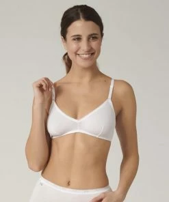 Sloggi BH N 24/7 Natural Cotton - Zonder Beugel - 80B - Wit 11 Sloggi BH N 24/7 Natural Cotton - Zonder Beugel - 80B - Wit -lingerie-dames-badmode Winkel 550x611 4
