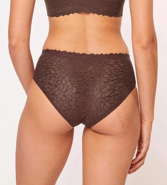 Sloggi Zero Feel Lace 2.0 High Waist Dames Onderbroek - Maat M 7 Sloggi Zero Feel Lace 2.0 High Waist Dames Onderbroek - Maat M - Afbeelding 5