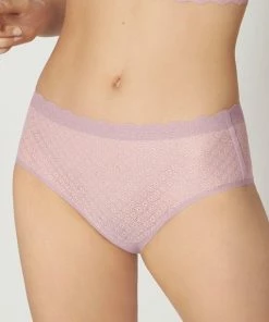 Sloggi - Sloggi ZERO Feel Lace High Waist Brief - LILAC ORCHIDEE - Vrouwen - Maat S -lingerie-dames-badmode Winkel 550x611 88