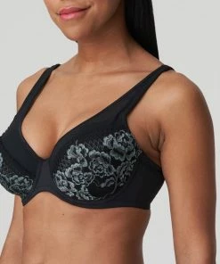 PrimaDonna Twist Rose Sauvage Voorgevormde Beugel Bh 0242080 Zwart - Maat 85E -lingerie-dames-badmode Winkel 550x613 6