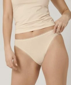 Sloggi Dames Basic Tai GO Organische Slip 2-pack - Creme - XS -lingerie-dames-badmode Winkel 550x613 7