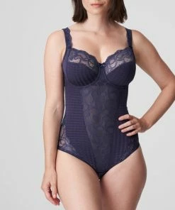 PrimaDonna Body (lingerie) MADISON Bleu Bijou - Maat 80 E