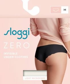 Sloggi Zero Microfibre Dames Hipster Microvezel - Wit - Maat S -lingerie-dames-badmode Winkel 550x641 1