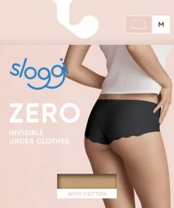 Sloggi - Sloggi ZERO Cotton Short - COGNAC - Vrouwen - Maat S 14 Sloggi - Sloggi ZERO Cotton Short - COGNAC - Vrouwen - Maat S -lingerie-dames-badmode Winkel 550x641 4