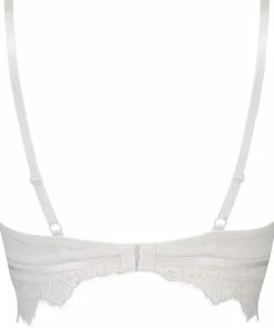 Hunkemöller Dames Lingerie Voorgevormde Longline Beugel Bh Marilee - Wit - Maat F75 -lingerie-dames-badmode Winkel 550x641 7