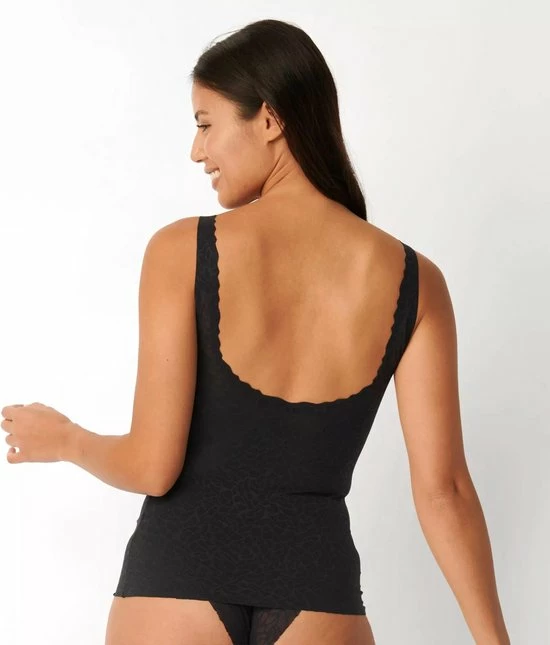 Sloggi Zero Feel Lace 2.0 Bra Shirt Dames Onderhemd - Maat M 6 Sloggi Zero Feel Lace 2.0 Bra Shirt Dames Onderhemd - Maat M - Afbeelding 4