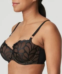 PrimaDonna Twist Aprodisia Voorgevormde Balconette Bh 0242162 Zwart - Maat 85D -lingerie-dames-badmode Winkel 550x649