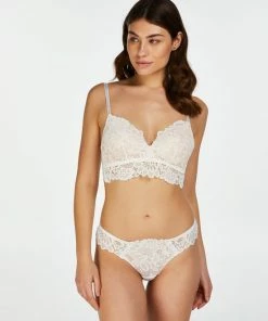 Hunkemöller Dames Lingerie String Shiloh - Wit - Maat 3XL -lingerie-dames-badmode Winkel 550x660 177