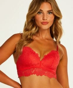 Hunkemöller Dames Lingerie Voorgevormde Longline Bh Zonder Beugel Shiloh - Rood - Maat B85 -lingerie-dames-badmode Winkel 550x660 2