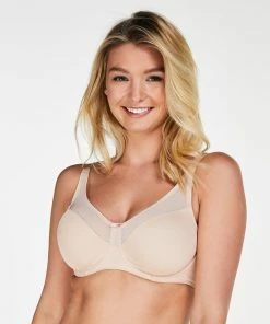 Hunkemöller Niet-voorgevormde BH Nina Minimizer Full Cup - Beige - Maat G80 -lingerie-dames-badmode Winkel 550x660 54