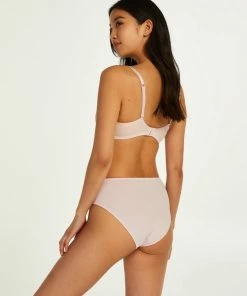 Hunkemöller Dames Lingerie Hoge Slip Sophie - Roze - Maat 2XL -lingerie-dames-badmode Winkel 550x660 88