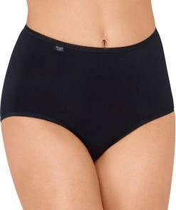 Sloggi 24/7 Microfibre Maxi Dames Slip - Zwart - Maat 48 -lingerie-dames-badmode Winkel 550x664