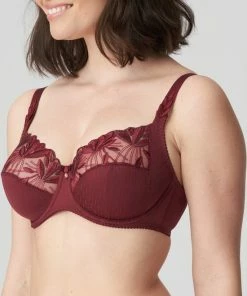 PrimaDonna Orlando Beugel Bh 0163151 Deep Cherry - Maat 80H -lingerie-dames-badmode Winkel 550x668 1