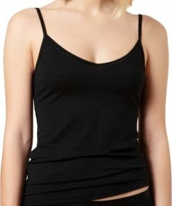 Ten Cate Spaghetti Top / Hemd Dames - 32287 - XXL - Zwart