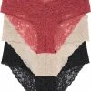 Dorina Dames Slip 3-pack Kant - Lana - M