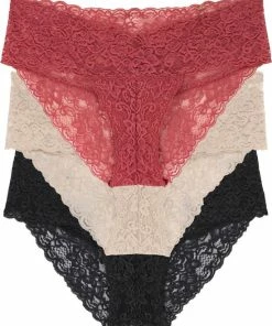 Dorina Dames Slip 3-pack Kant - Lana - M