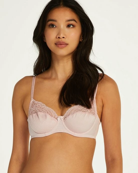 Hunkemöller Dames Lingerie Niet-voorgevormde Minimizer Beugel Bh Nina - Zwart - Maat F75 8 Hunkemöller Dames Lingerie Niet-voorgevormde Minimizer Beugel Bh Nina - Zwart - Maat F75 - Afbeelding 6