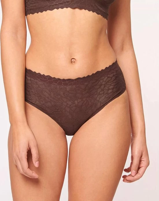 Sloggi Zero Feel Lace 2.0 High Waist Dames Onderbroek - Maat M 6 Sloggi Zero Feel Lace 2.0 High Waist Dames Onderbroek - Maat M - Afbeelding 4