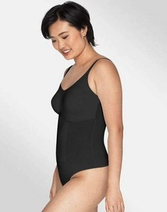 Maidenform Power Players Bodysuit Firm Control Vrouwen Body - Zwart - Maat L 3 Maidenform Power Players Bodysuit Firm Control Vrouwen Body - Zwart - Maat L