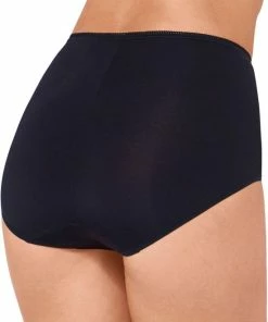 Sloggi 24/7 Microfibre Maxi Dames Slip - Zwart - Maat 48 -lingerie-dames-badmode Winkel 550x715