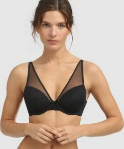 DIM Generous Classic-Beha ZWART- Maat 90B