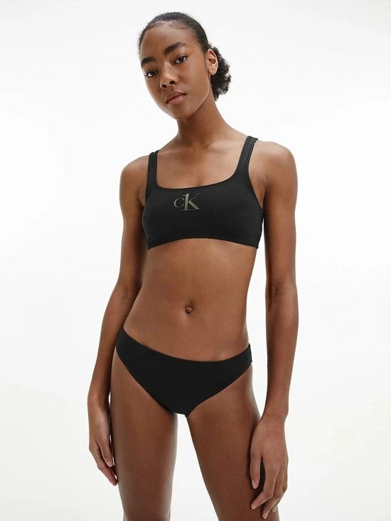 Calvin Klein Bikini Slip Bikini Slip Dames Zwart 4 Calvin Klein Bikini Slip Bikini Slip Dames Zwart - Afbeelding 2
