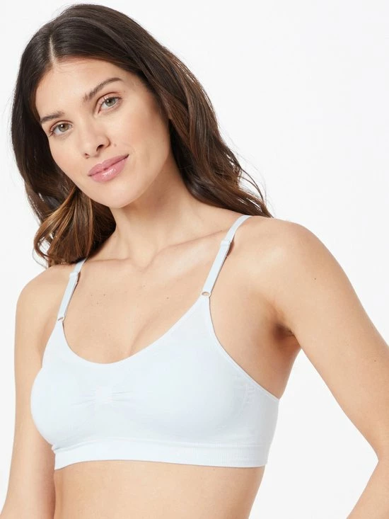 MAGIC Bodyfashion Comfort Bra Spaghetti Straps Bamboo Dames Beha Soft Blue - Maat S 12 MAGIC Bodyfashion Comfort Bra Spaghetti Straps Bamboo Dames Beha Soft Blue - Maat S - Afbeelding 10